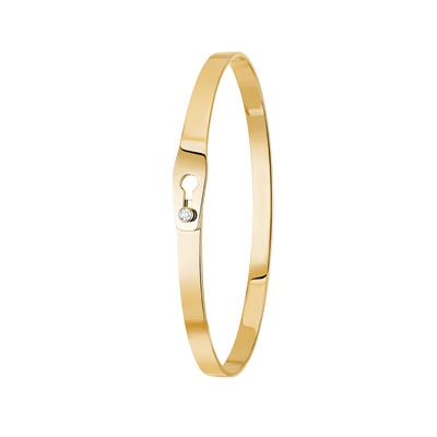 Bracelet Serrure yellow gold and diamonds 3 200 EUR